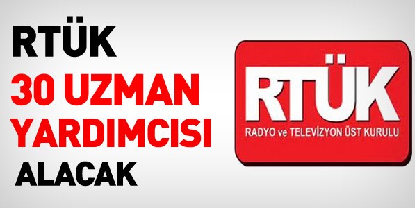RTK Uzman yardmcs alm ilan