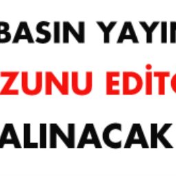 Haber takibi yapacak edit�r al�nacak