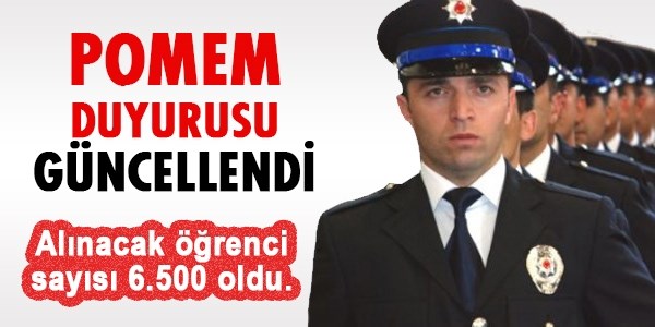 Yeni POMEM İlanı Yayımlandı