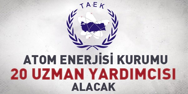 Atom Enerjisi Kurumu Uzman Yardımcısı ilanı