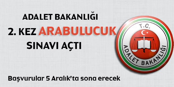 2014 Adalet Bakanlığı Arabuluculuk Sınav İlanı