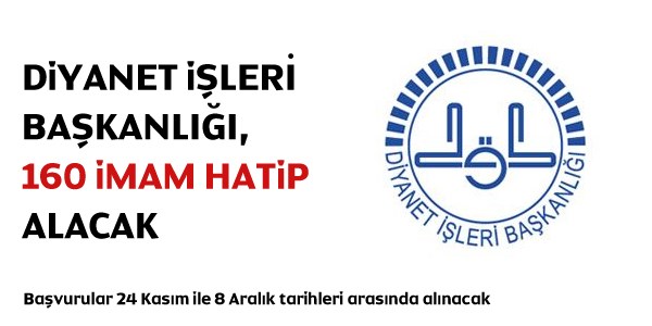 Diyanet İşleri Başkanlığı İmam-Hatip Alım İlanı