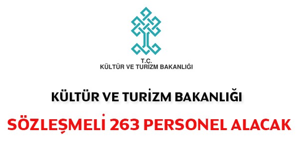 Kltr ve Turizm Bakanl Szlemeli Personel Alm lan