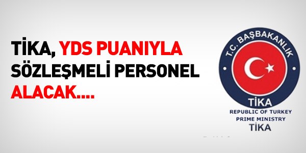TİKA 20 Sözleşmeli Personel alacak