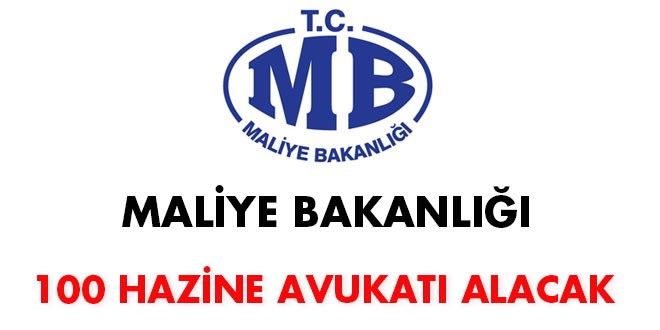 Maliye Bakanlığı Hazine Avukatı Alım İlanı
