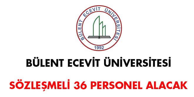 Bülent Ecevit Üniversitesi Sözleşmeli Personel Alım İlanı