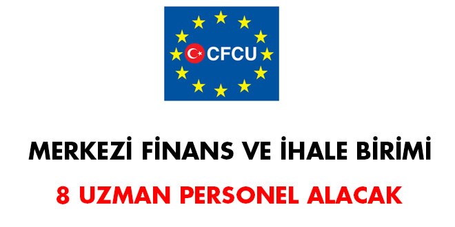 Merkezi Finans ve İhale Birimi Uzman Personel Alım İlanı