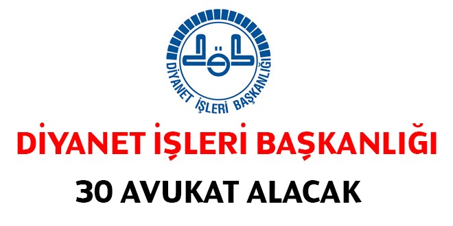 Diyanet, 30 Avukat Alacak